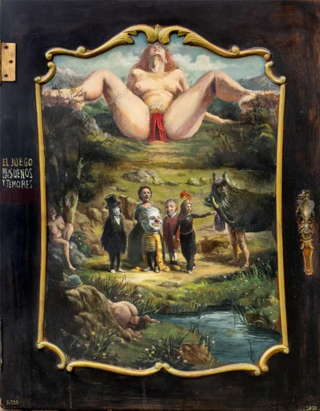 ELJuegosecreto60x50cmoleosobretabla20201703166198_w1400